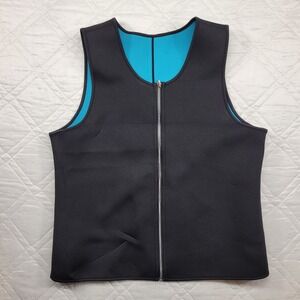 NonEcho Wetsuit Top Women Neoprene full zip vest size XL